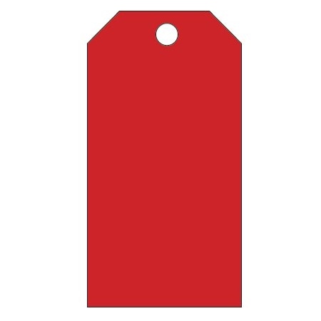 Panduit General Safety Tag, Vinyl, 3in Width, 5.75in Height PVT-179-Q